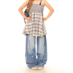 Machete Jeans Sweet Cool Embroidered High Waist